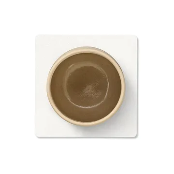 Nupo コースター スクエア - Pure white - LIND DNA | リンド ディーエヌエー