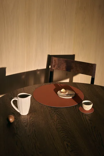 Nupo コースター サークル - Rust - LIND DNA | リンド ディーエヌエー