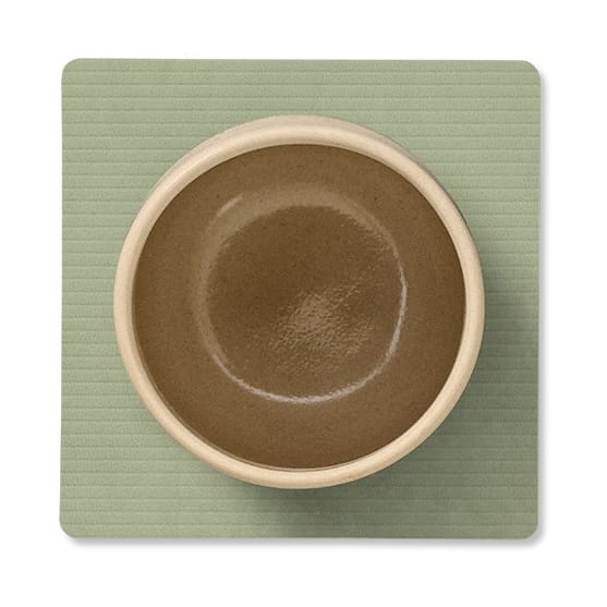コーデュロイ コースター スクエア, Olive Green LIND DNA | リンド ディーエヌエー