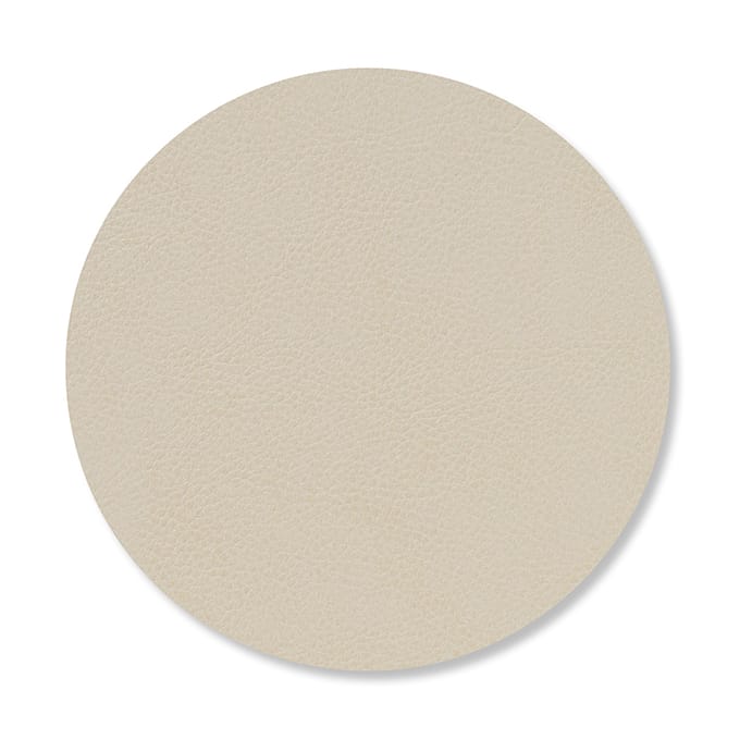 Serene コースター circle Ø10 cm - Cream - LIND DNA | リンド ディーエヌエー