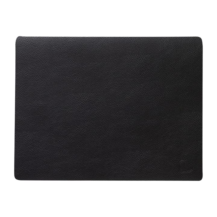 Serene ランチョンマット square M 26.5x34.5 cm - Black - LIND DNA | リンド ディーエヌエー