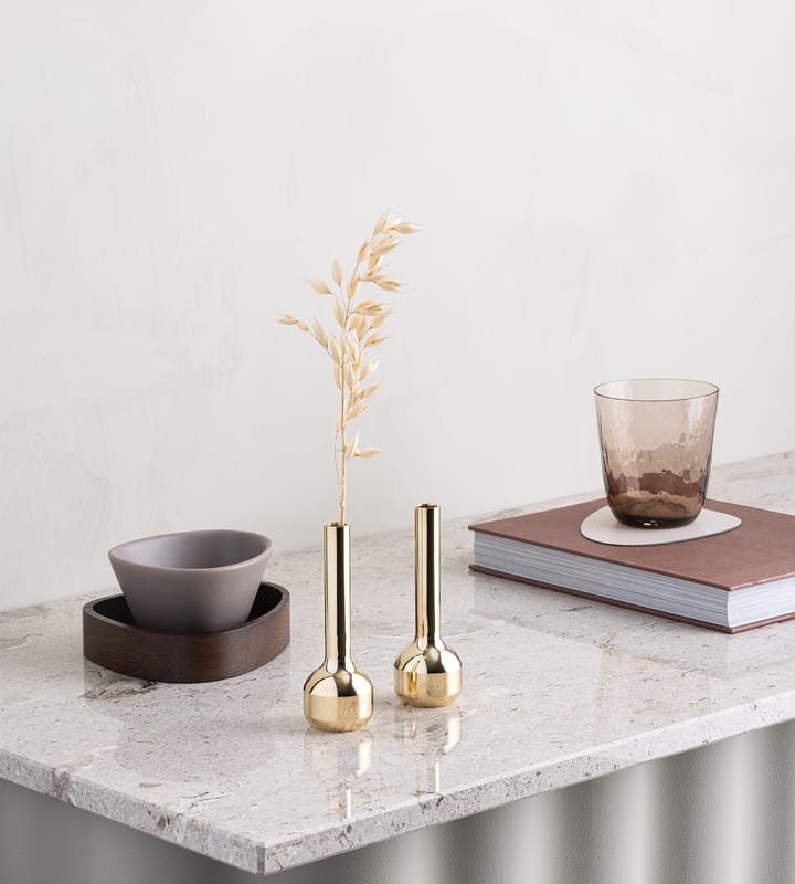 Silhouette 120 花瓶, Gold plated LIND DNA | リンド ディーエヌエー