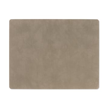 Square Nupo プレースマット 35x45 cm - Nomad grey - LIND DNA | リンド ディーエヌエー