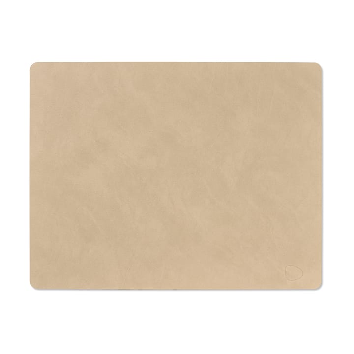 Square Nupo プレースマット 35x45 cm - Sand - LIND DNA | リンド ディーエヌエー