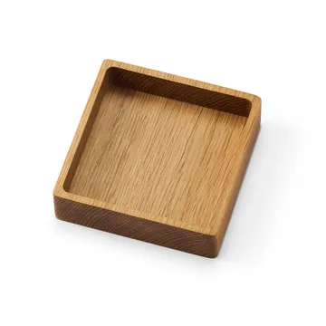 Wood Box コースター用ストレージ - Nature-oak, square, S - LIND DNA | リンド ディーエヌエー