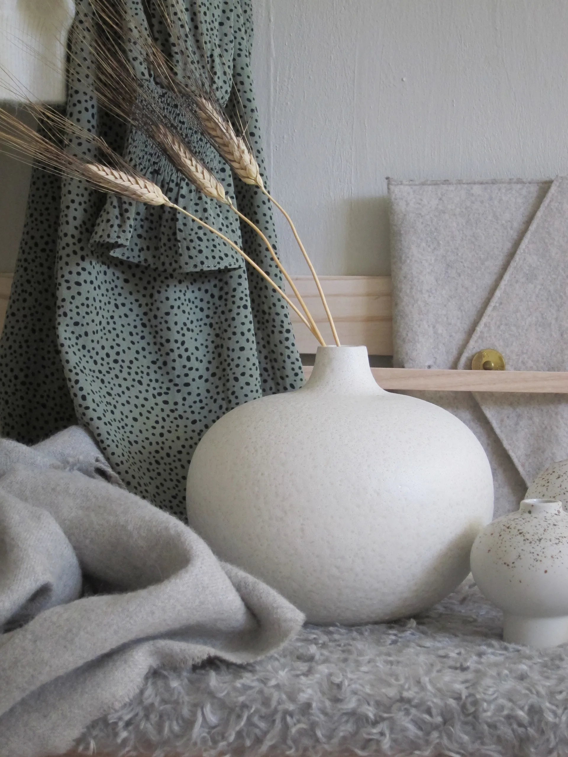 Bari 花瓶, Creamwhite, XL Lindform