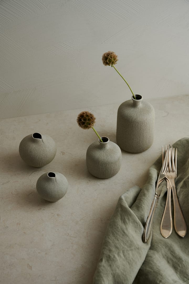 Bottle 花瓶, Sand grey, small Lindform