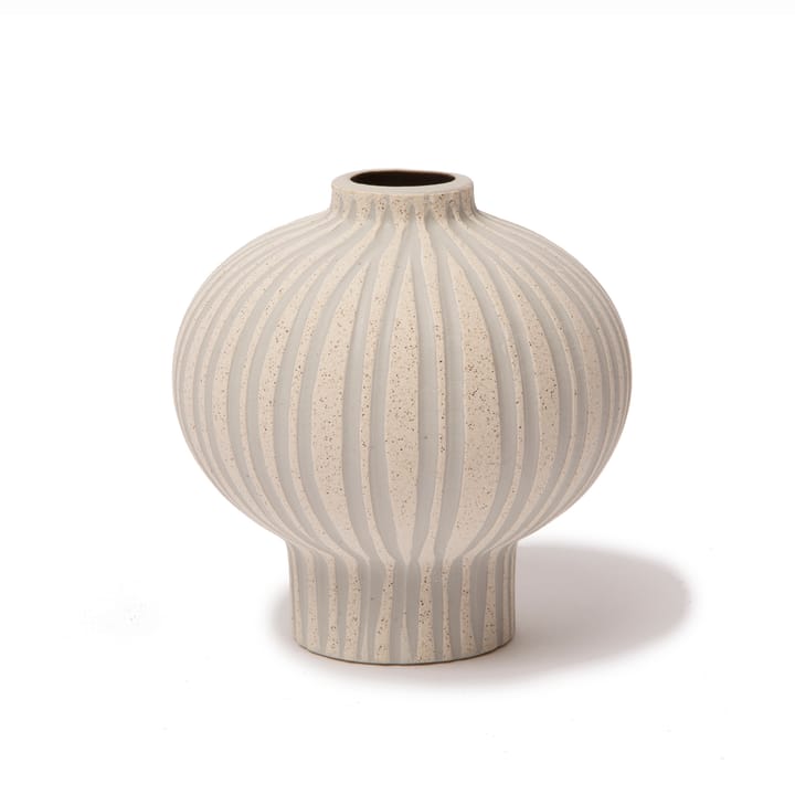 Cecilia 花瓶 - Sand white stone stripe - Lindform | リンドフォーム