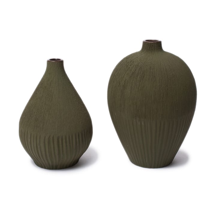 Ebba 花瓶 medium, Forest green Lindform