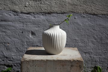 Kyoto 花瓶 - Sand white light deep line - Lindform