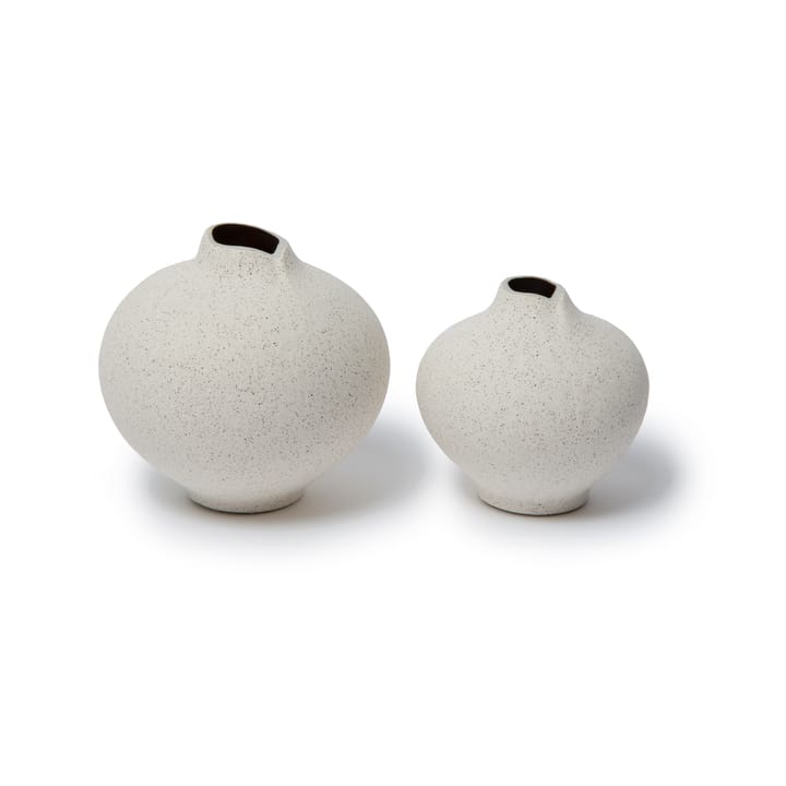 Line 花瓶, Sand white, medium Lindform