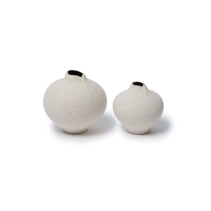 Line 花瓶, Sand white, small Lindform