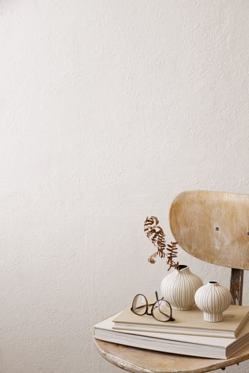 Line 花瓶 - Sand white stone stripe, medium - Lindform