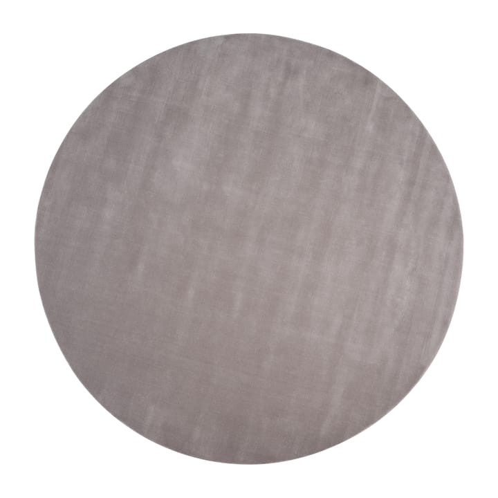 Halo Cloud ウールカーペット round Ø250 cm - Light grey - Linie Design | リニ―デザイン