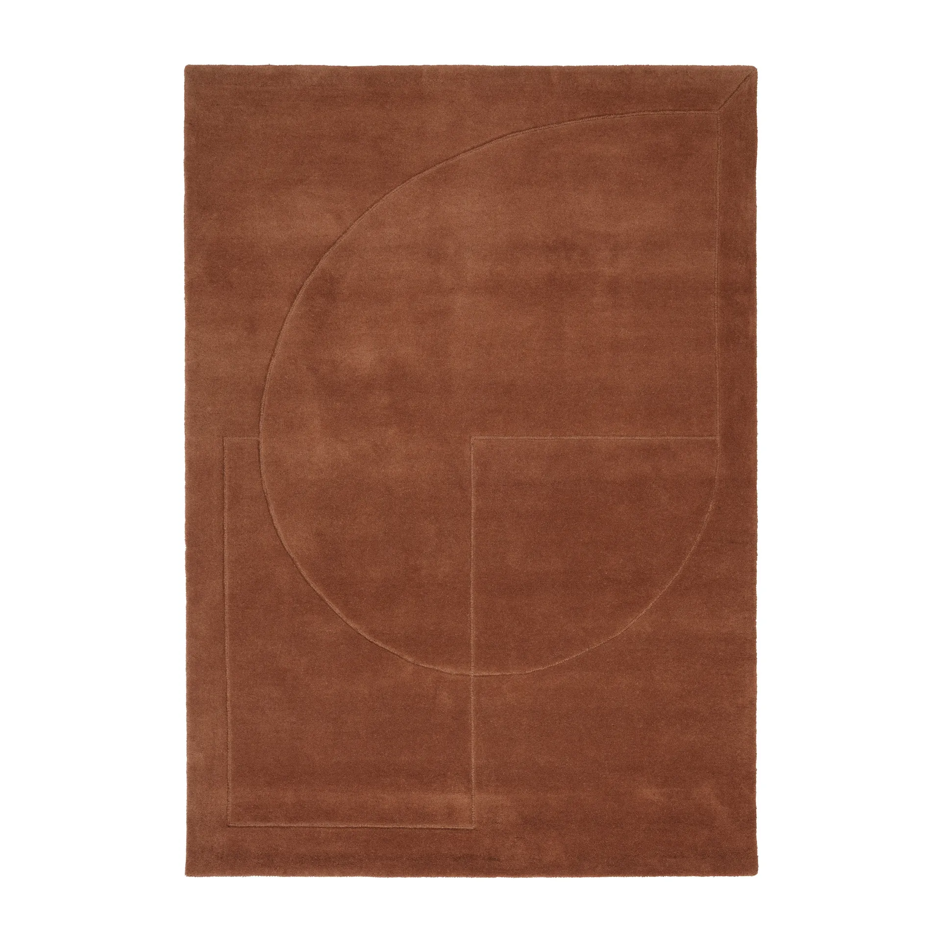 Lineal Poem ウールカーペット, Amber. 140x200 cm Linie Design | リニ―デザイン