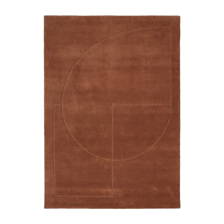 Lineal Poem ウールカーペット - Amber. 140x200 cm - Linie Design | リニ―デザイン