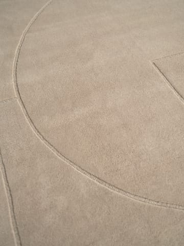 Lineal Poem ウールカーペット - Beige. 140x200 cm - Linie Design | リニ―デザイン