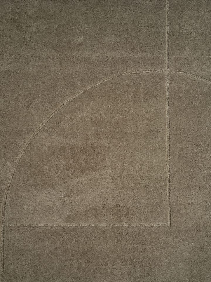 Lineal Poem ウールカーペット - Moss. 140x200 cm - Linie Design | リニ―デザイン