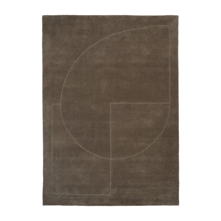 Lineal Poem ウールカーペット - Moss. 170x240 cm - Linie Design | リニ―デザイン