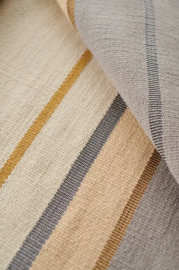 Metallum ラグ 200x300 cm - Mustard - Linie Design | リニ―デザイン