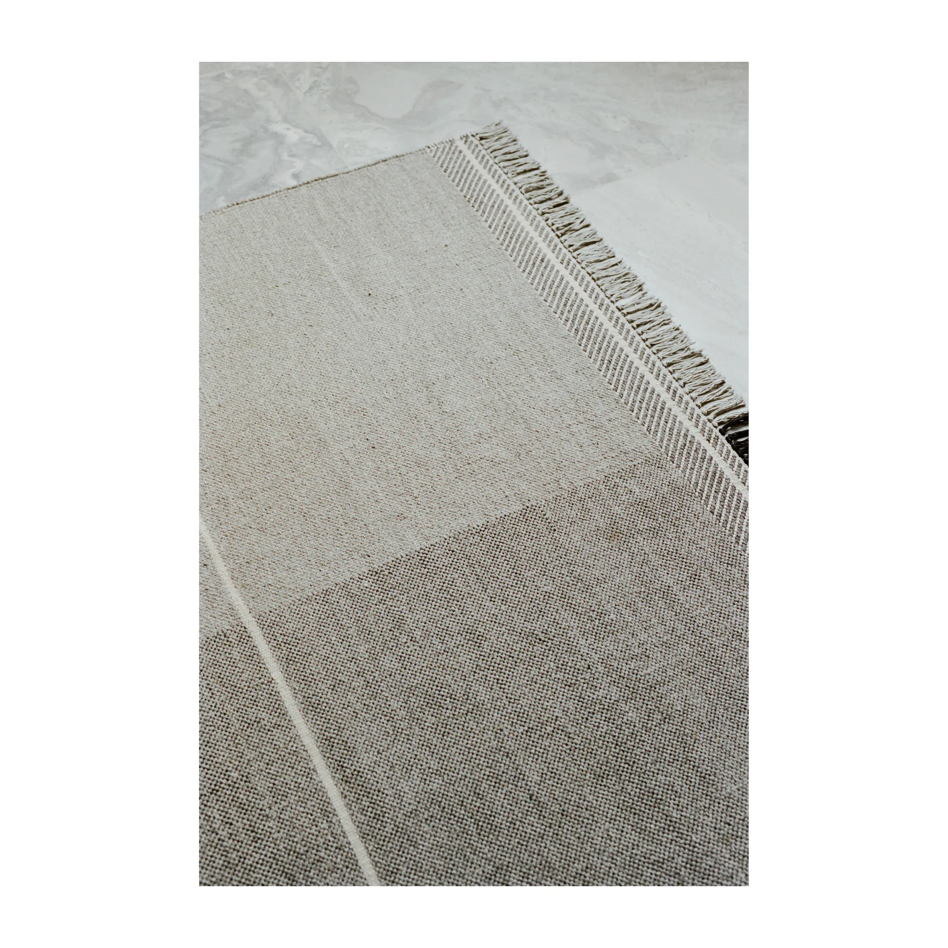 Mindful Soul ウールカーペット 200x300 cm, Stone-beige Linie Design | リニ―デザイン