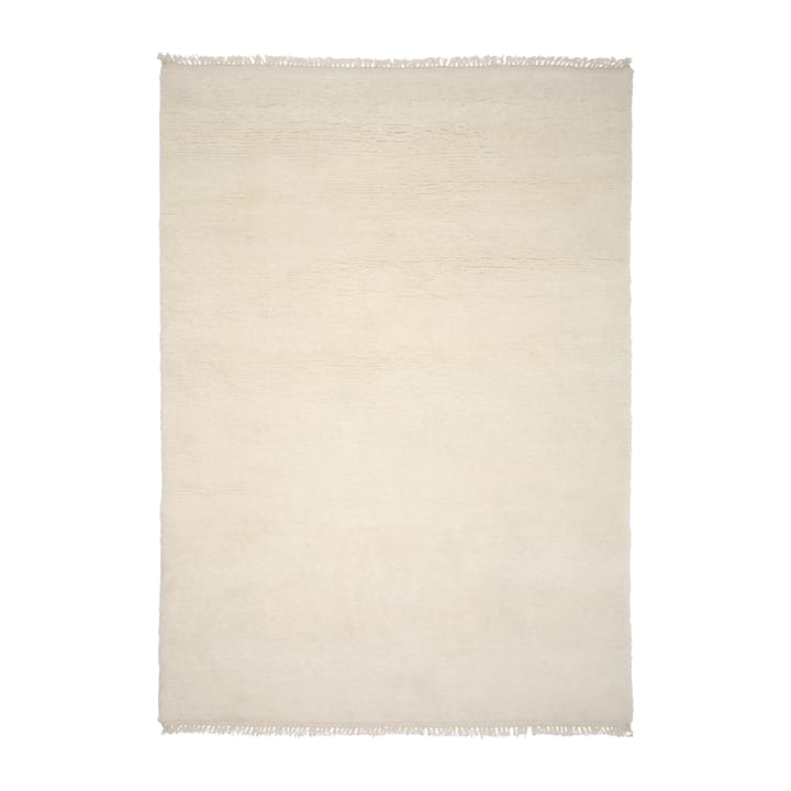 Soft Savannah ウールカーペット - White. 140x200 cm - Linie Design | リニ―デザイン
