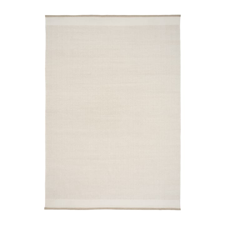 Stratum Echo ウールカーペット - White. 140x200 cm - Linie Design | リニ―デザイン