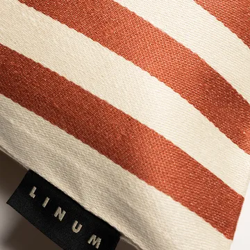 Amalfi ピローケース 35x50 cm - Rust-orange - Linum | リナム