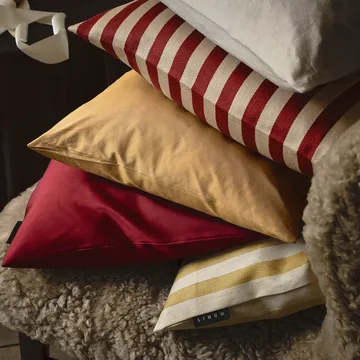 Amalfi ピローケース 35x50 cm - Rust-orange - Linum | リナム