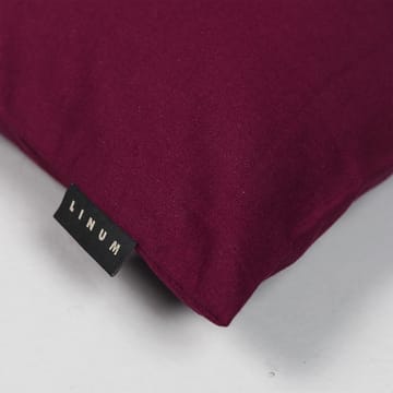 Annabell クッションカバー 40x40 cm - Burgundy red - Linum | リナム