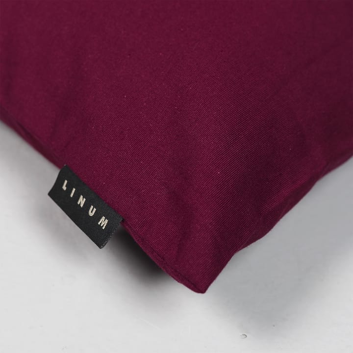 Annabell クッションカバー 40x40 cm, Burgundy red Linum | リナム