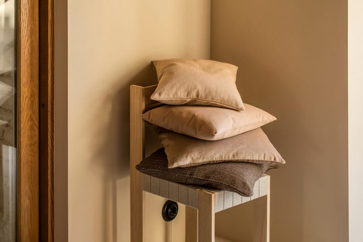 Annabell クッションカバー 40x40 cm, Camel brown Linum | リナム