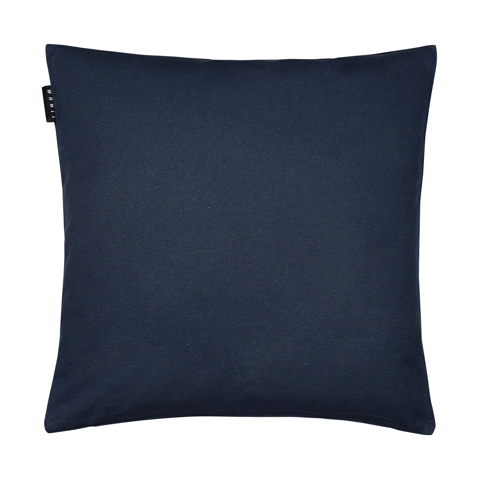 Annabell クッションカバー 40x40 cm, Dark Navy Blue Linum | リナム