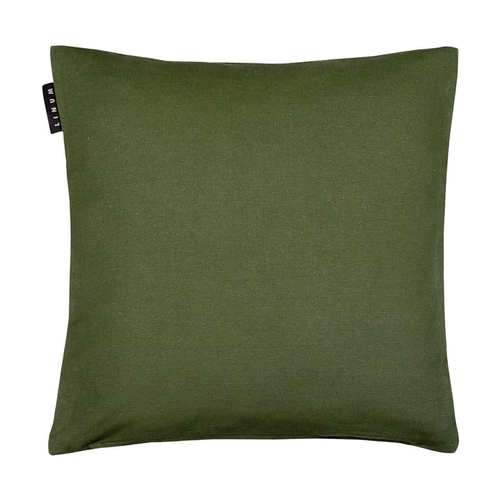 Annabell クッションカバー 40x40 cm - Dark olive green - Linum | リナム