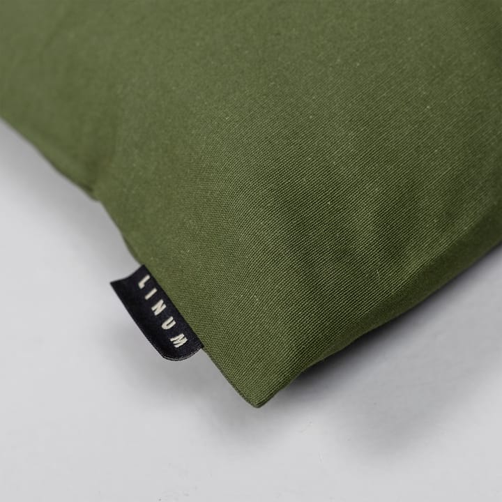 Annabell クッションカバー 40x40 cm, Dark olive green Linum | リナム
