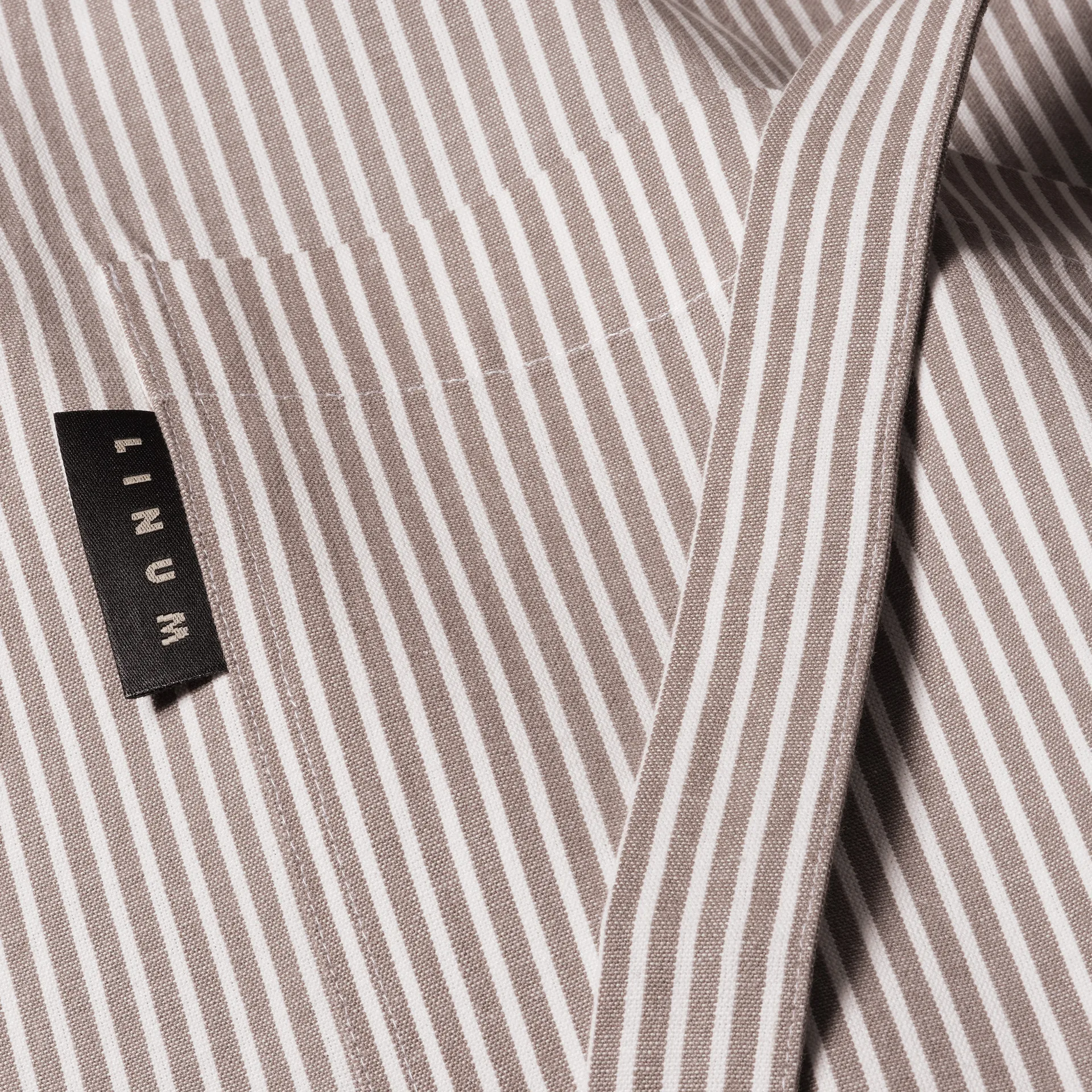 Emma エプロン, Mole brown Linum | リナム