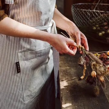 Emma エプロン - Mole brown - Linum | リナム