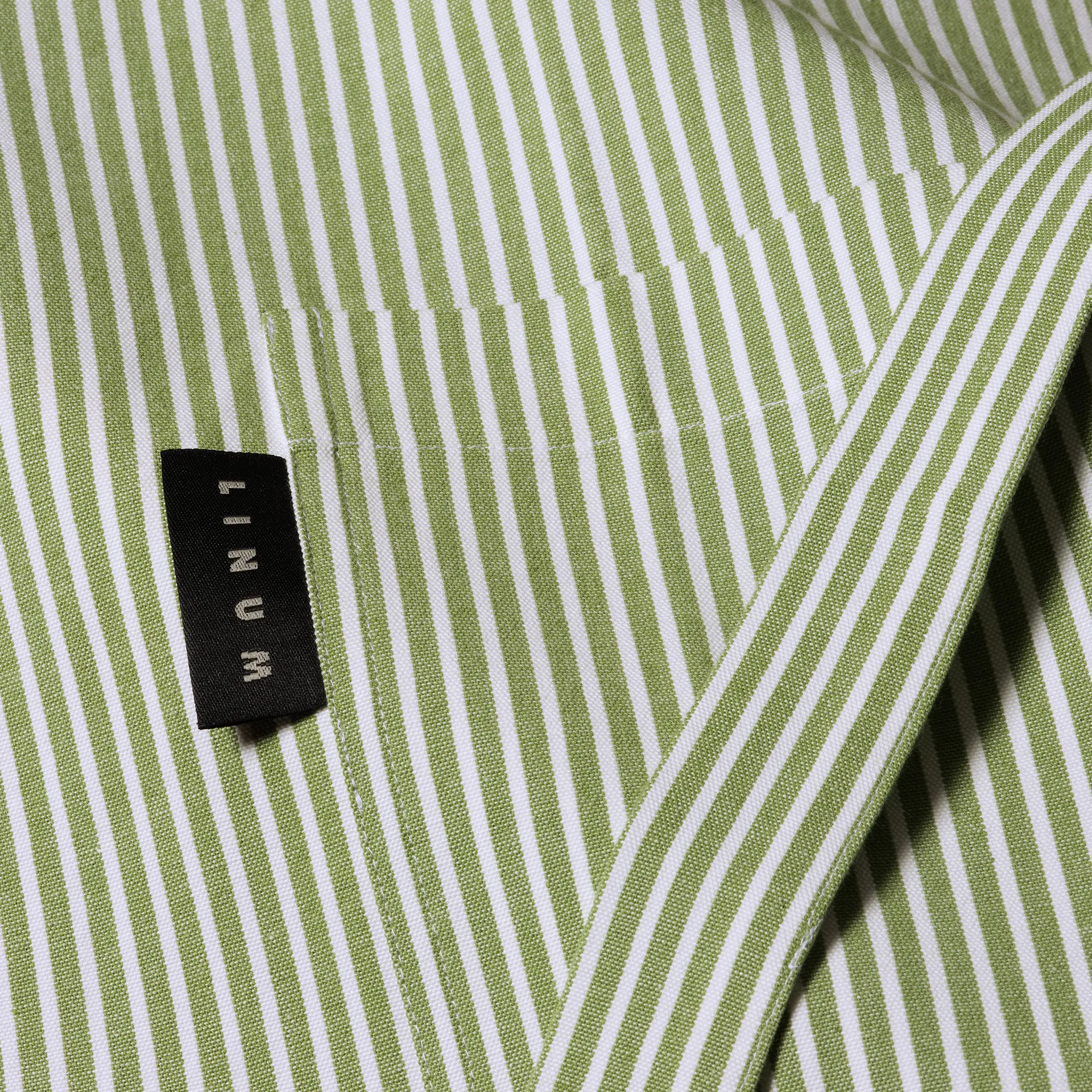 Emma エプロン, Moss green Linum | リナム