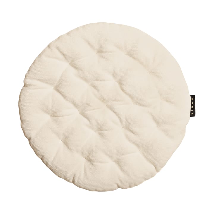 Pepperチェアパッド  Ø37 cm - Creamy beige - Linum | リナム