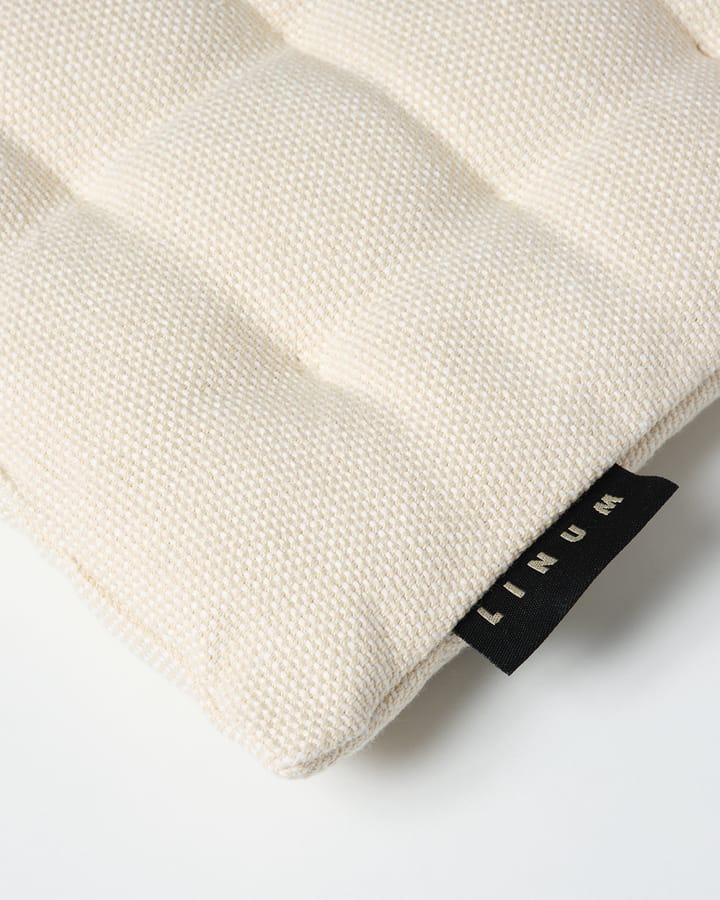 Pepper チェア クッション 40x40 cm, Creamy beige Linum | リナム