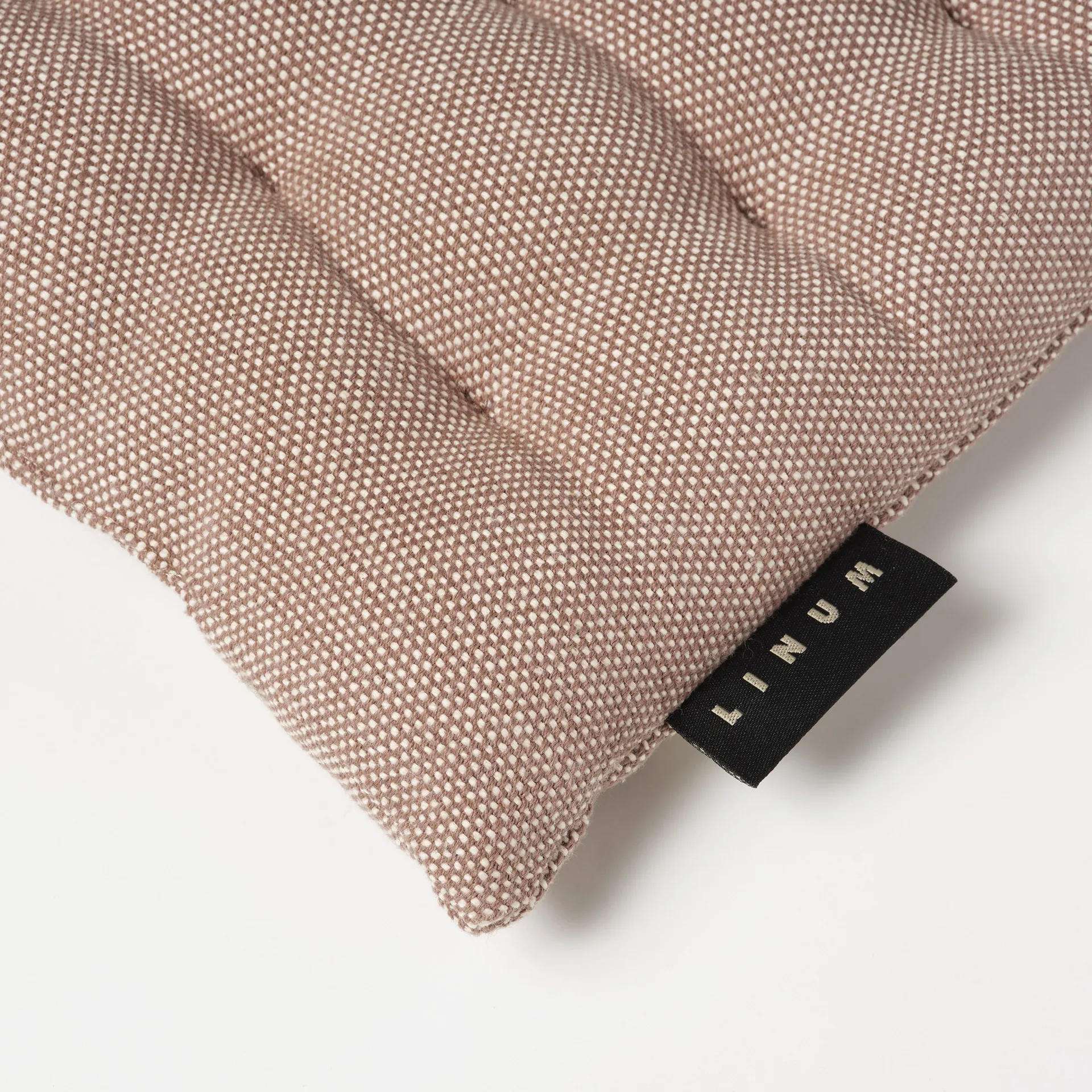 Pepper チェア クッション 40x40 cm, Dark mole brown Linum | リナム