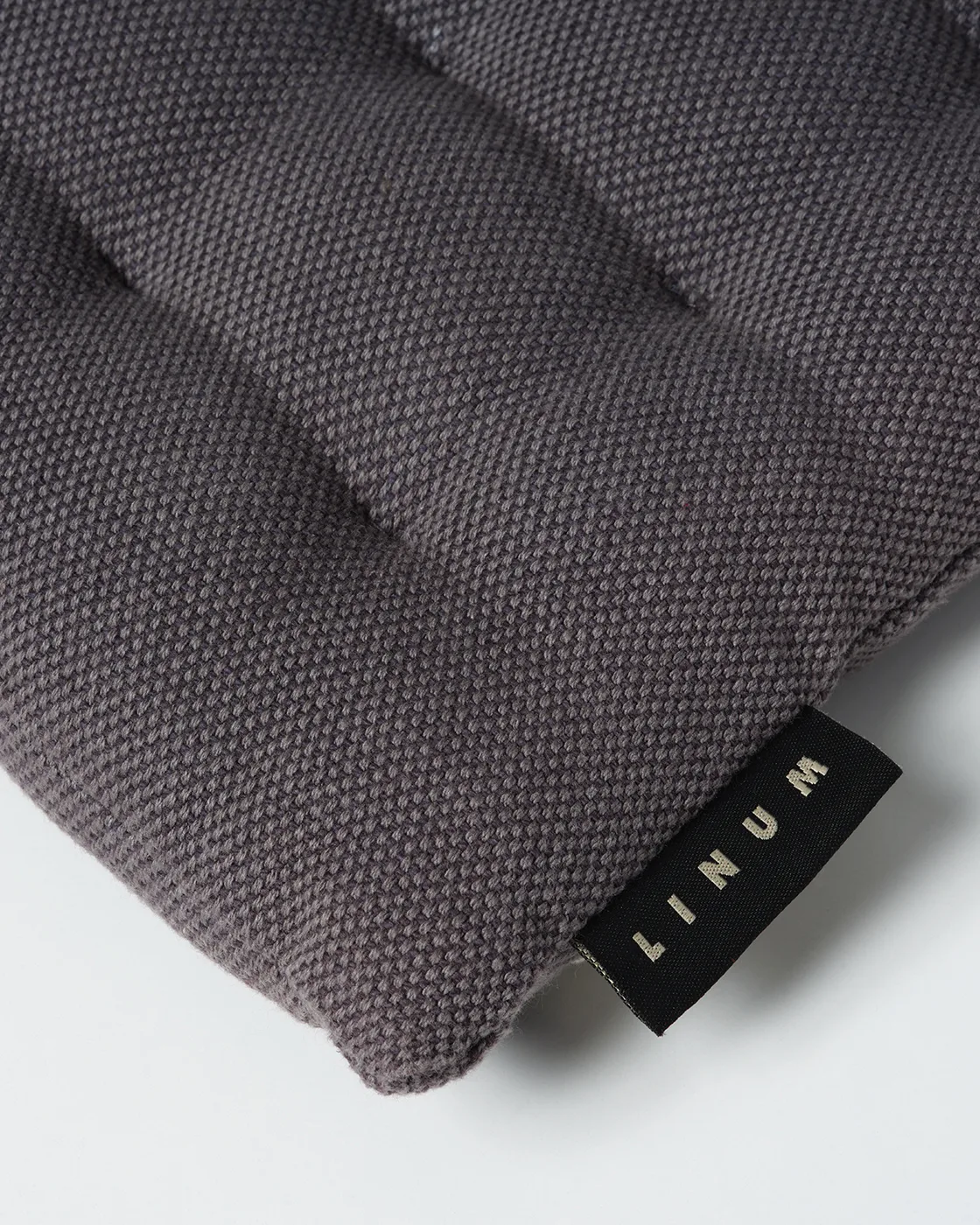 Pepper チェア クッション 40x40 cm, Granite grey Linum | リナム