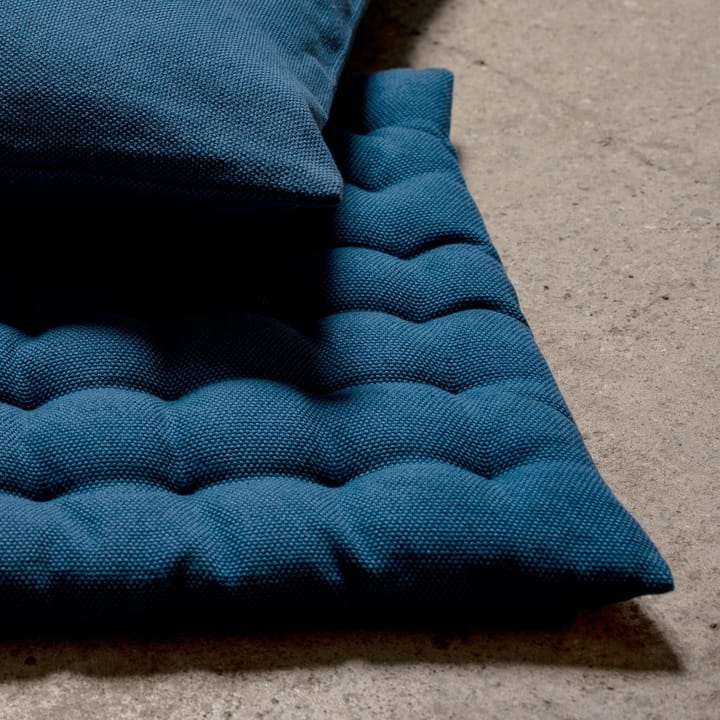 Pepper チェア クッション 40x40 cm, Indigo blue Linum | リナム