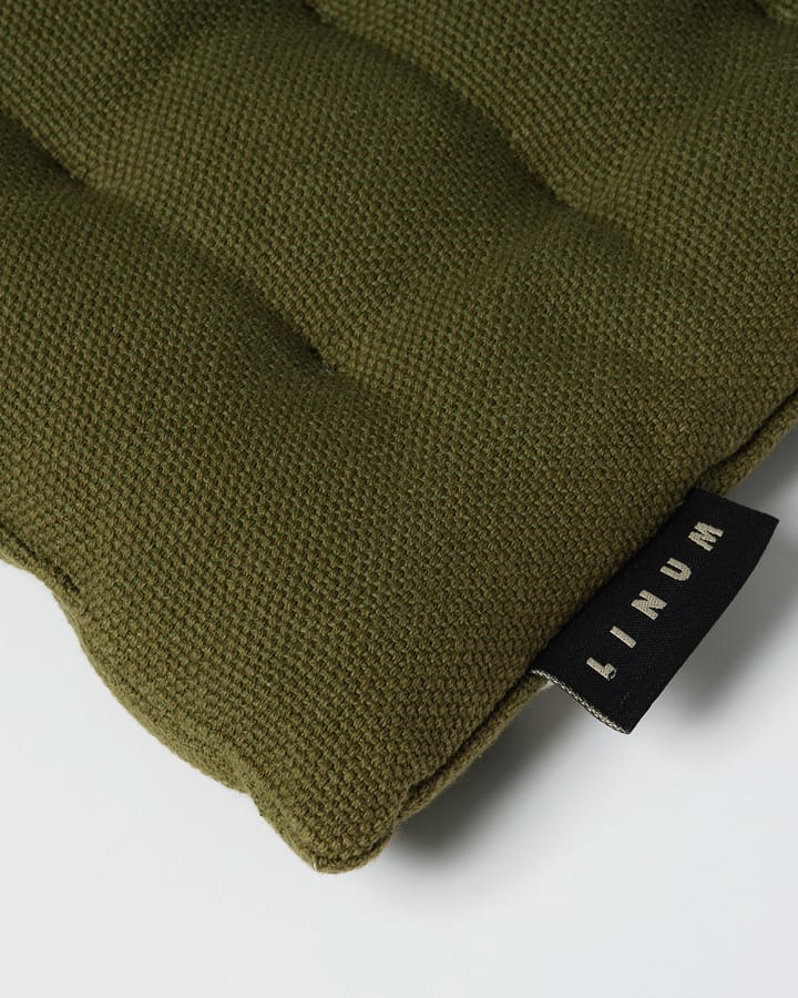 Pepper チェア クッション 40x40 cm, Olive green Linum | リナム