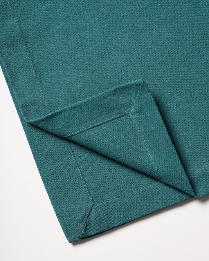 Robert ナプキン 4パック, Dark grey-turquoise Linum | リナム