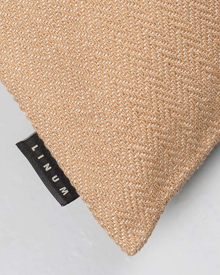 Shepard クッションカバー 50x50 cm, Camel brown Linum | リナム