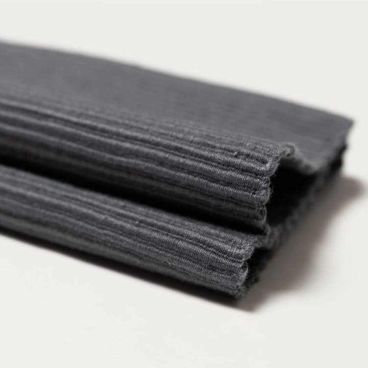 Uni プレースマット 35x46 cm 2パック, Granite grey Linum | リナム