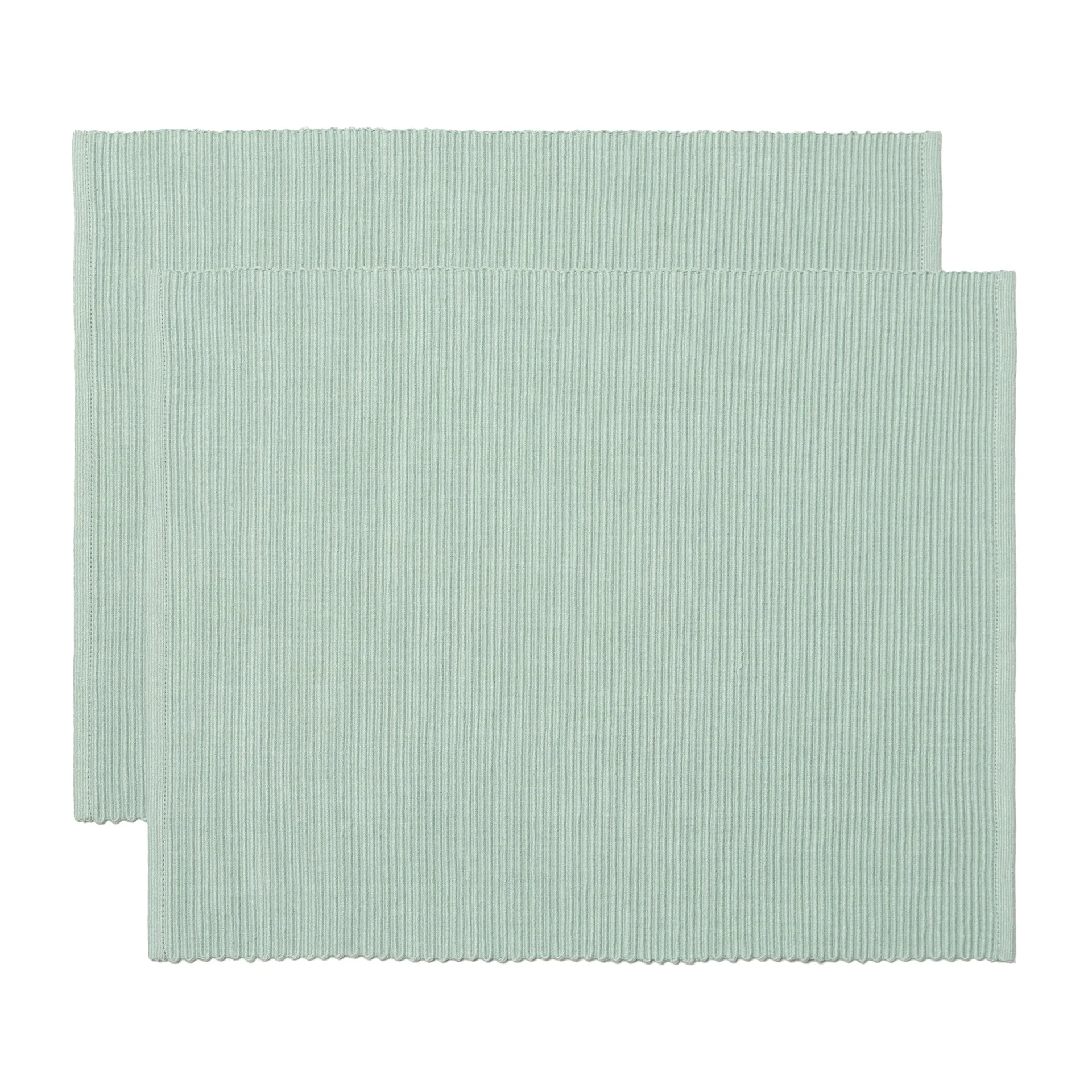 Uni プレースマット 35x46 cm 2パック, Ice green Linum | リナム