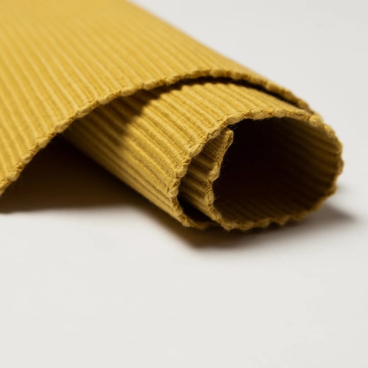 Uni プレースマット 35x46 cm 2パック - Mustard yellow - Linum | リナム