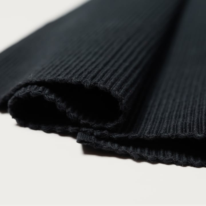 Uni ランチョンマット 35x46 cm 4枚, Black Linum | リナム